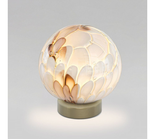 Настольная лампа с плафоном ручной работы Bogate's Crystall 1_102 a072034