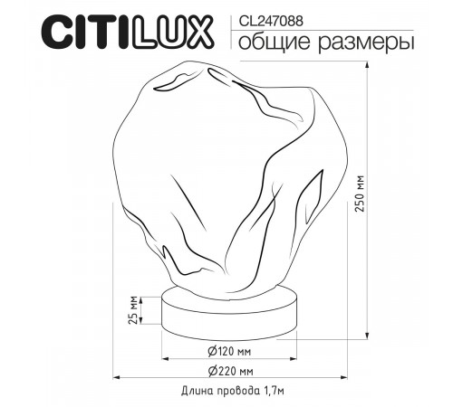 Настольная лампа Citilux Rocka CL247088