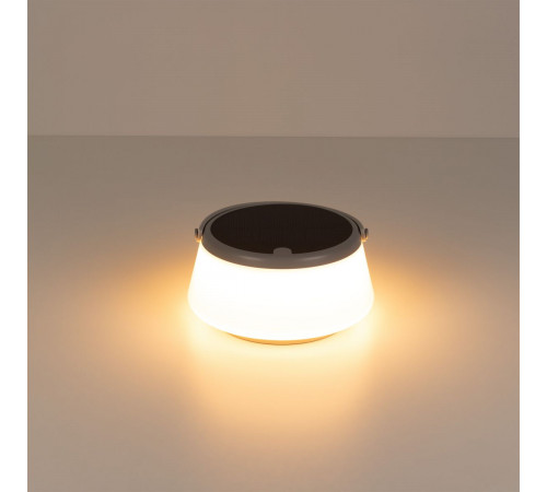 Настольная лампа аккумуляторная Arlight SP-TRAFO-1.5W Warm2700 (Серый, 120 deg, 5V) (IP54 Пластик) 060825