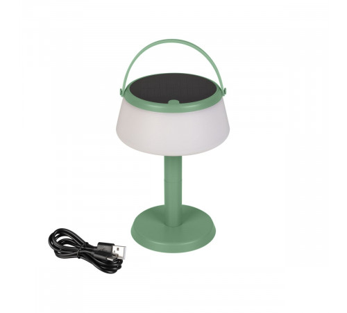 Настольная лампа аккумуляторная Arlight SP-TRAFO-1.5W Warm2700 (Зеленый, 120 deg) (IP54 Пластик) 063189