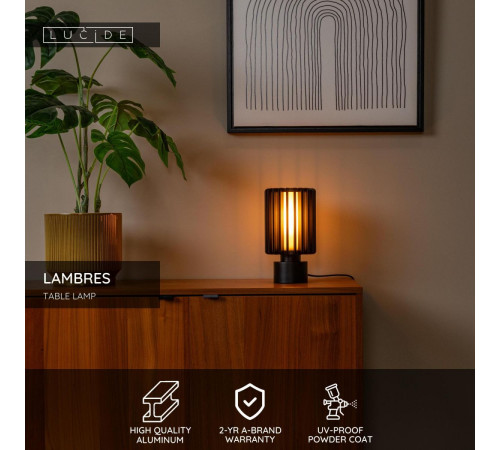 Настольная лампа Lucide Lambres 45510/01/30