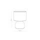 Настольная лампа TK Lighting 16194 Tami a072565