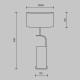 Настольная лампа Maytoni Glamping MOD437TL-02B
