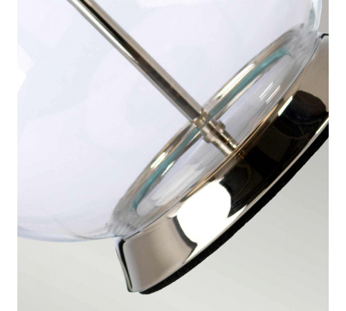 Настольная лампа Elstead Lighting ORB-CLEAR-PN-BLK