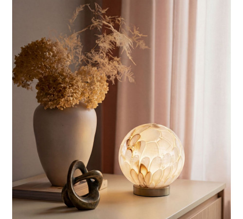 Настольная лампа с плафоном ручной работы Bogate's Crystall 1_102 a072034