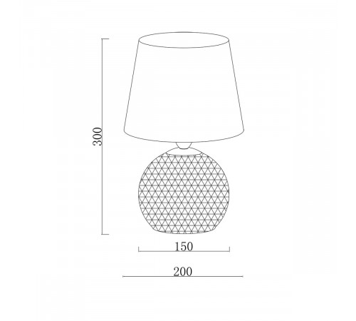 Настольная лампа Escada Chance 10197/L Green