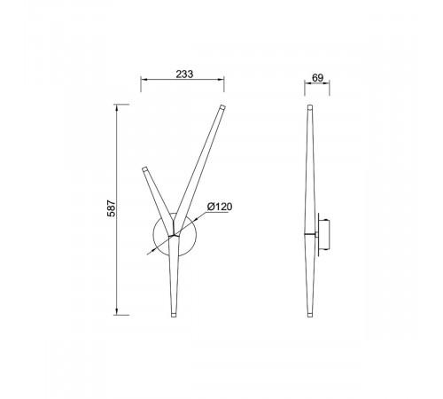 Настольная лампа Mantra Arrecife 9222