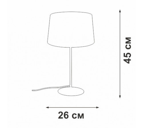 Настольная лампа Vitaluce V2718-1/1L Настольная лампа Vitaluce V2718-1/1L