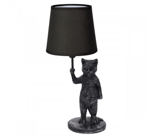 Настольная лампа Uniel UL-00013444 UML-B465 E14 SILVER/BLACK