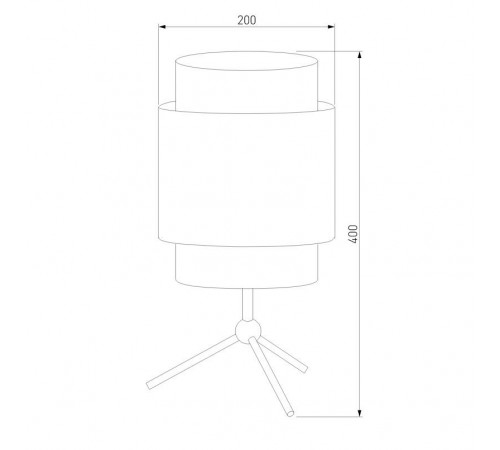 Настольная лампа TK Lighting Boho 5567 Boho Black