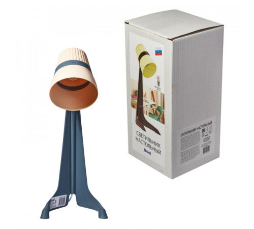 Настольная лампа Uniel ULO-K22 D/E14/A BLACK/CREAM