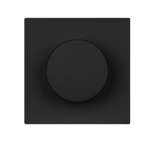 Лицевая панель светорегулятора Arlight PNL-NOBE-FB-SFPL-BK  (Черный оникс) 060261