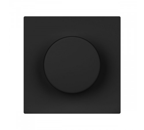 Лицевая панель светорегулятора Arlight PNL-NOBE-FB-SFPL-BK  (Черный оникс) 060261