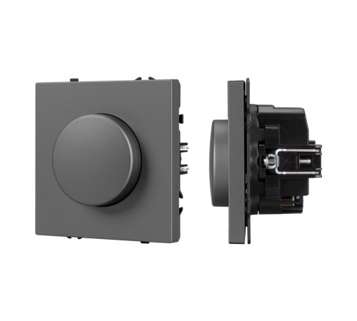 Светорегулятор задний фронт TRIAC серый базальт софт-тач Arlight SWT-DLR-SFPL-GR (250V, 300W) (Серый базальт) 054327(2)