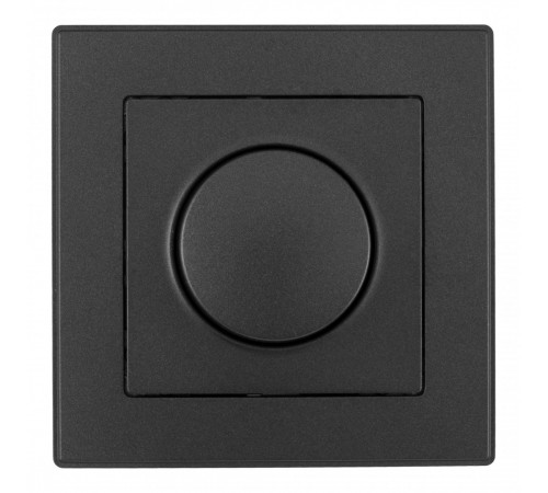 Диммер с рамкой Arte Milano SET06-1-48-1 black Диммер с рамкой Arte Milano SET06-1-48-1 black