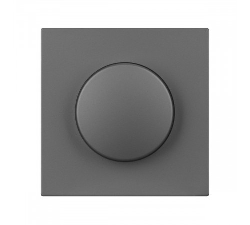 Лицевая панель светорегулятора Arlight PNL-NOBE-FB-SFPL-GR  (Серый базальт) 060262