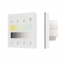 Сенсорная панель Arlight SMART-DALI-301-11-4G-3SC-DT8 Белая (230V, встраиваемая, 2.4G) (IARL, IP20 Пластик) 060791