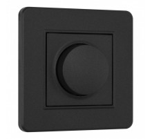Диммер с рамкой Arte Milano SET16-1-48-1 black
