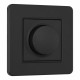 Диммер с рамкой Arte Milano SET16-1-48-1 black