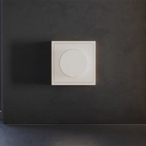 Накладка для светорегулятора поворотно-нажимного Voltum S70 (хлопок) VLS002013