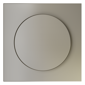 Накладка для светорегулятора поворотно-нажимного Voltum S70 (шелк) VLS002004