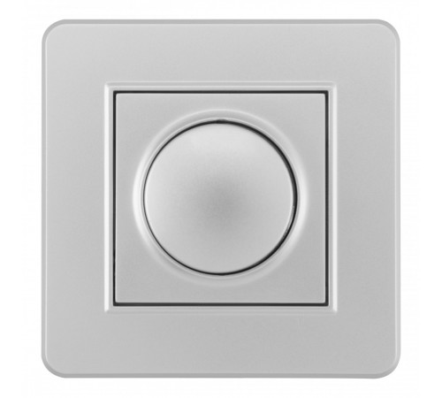 Диммер с рамкой Arte Milano SET16-1-48-1 silver Диммер с рамкой Arte Milano SET16-1-48-1 silver