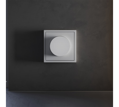 Накладка для светорегулятора поворотно-нажимного Voltum S70 (серый) VLS002016