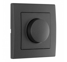 Диммер с рамкой Arte Milano SET06-1-48-1 black