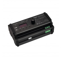 Диммер Arlight SMART-TRIAC-601-82-DIM-PD-DIN Black (230V, 6А, DALI, DMX512, 2.4G) (IARL, IP20 Пластик) 031113(1)