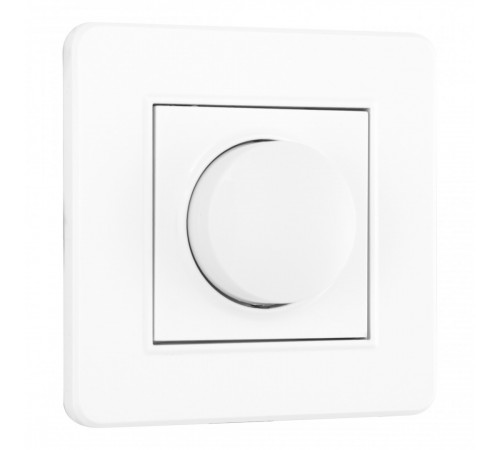 Диммер с рамкой Arte Milano SET16-1-48-1 white Диммер с рамкой Arte Milano SET16-1-48-1 white
