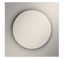 Накладка для светорегулятора поворотно-нажимного Voltum S70 (кашемир) VLS002003