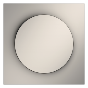 Накладка для светорегулятора поворотно-нажимного Voltum S70 (кашемир) VLS002003