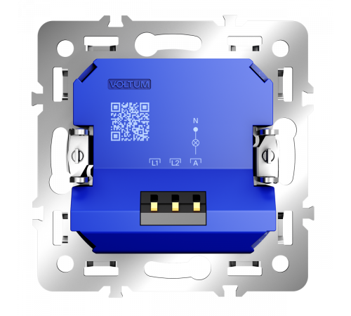 Механизм светорегулятора поворотно-нажимного 600 Вт Voltum S70 VLS0703M