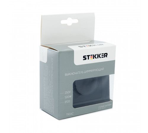 Выключатель диммирующий Stekker Катрин 39508