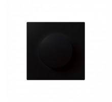 Универсальный диммер 3-500 Вт, Led 3-250В, HV - 500Вт, с накладкой, цвет Черный матовый (soft touch) Jasmart FD4012PBM-500RV