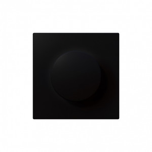 Универсальный диммер 3-500 Вт, Led 3-250В, HV - 500Вт, с накладкой, цвет Черный матовый (soft touch) Jasmart FD4012PBM-500RV