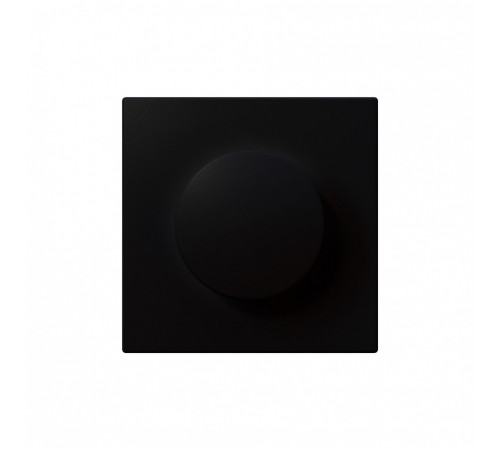 Универсальный диммер 3-500 Вт, Led 3-250В, HV - 500Вт, с накладкой, цвет Черный матовый (soft touch) Jasmart FD4012PBM-500RV