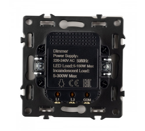 Светорегулятор задний фронт TRIAC никель софт-тач Arlight SWT-DLR-SFPL-IS (250V, 300W) (Никель) 059449(1)