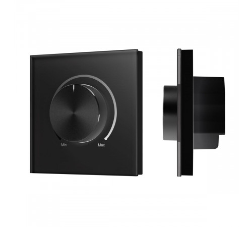 Роторная панель Arlight SMART-DALI-301-31-DT6/DT8 Черная (BUS/24V, встраив., Tuya Wi-Fi) (IARL, -) 063671