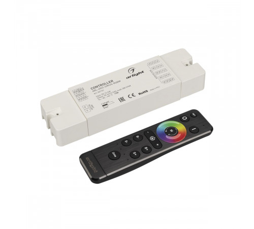 Диммер Arlight ARL-SET-PWM-104-72-RGBW-SH-IN, комплект (12-24V, 4x6A, 2.4G) (IP20 Пластик) 061157
