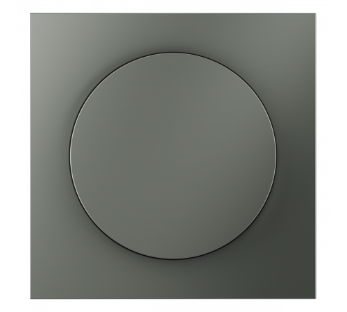 Накладка для светорегулятора поворотно-нажимного Voltum S70 (титан) VLS002006