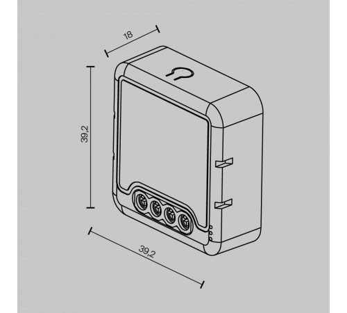 Wi-Fi диммер одноканальный Maytoni MD005