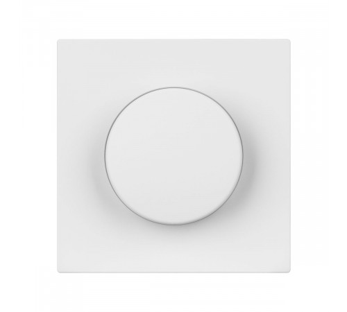 Лицевая панель светорегулятора Arlight PNL-NOBE-FB-SFPL-WH  (Белый кварц) 060264