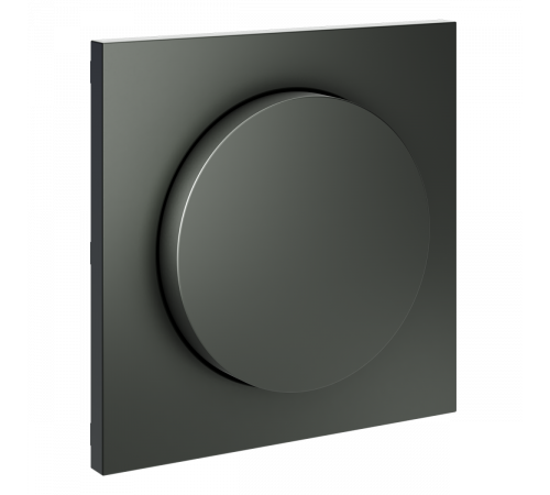 Накладка для светорегулятора поворотно-нажимного Voltum S70 (титан) VLS002006