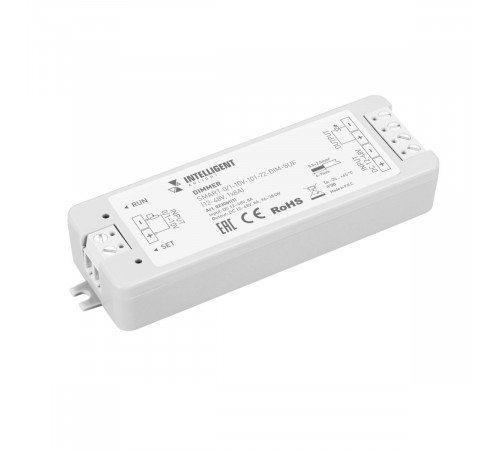 Диммер Arlight SMART-0/1-10V-101-72-DIM-SUF (12-48V, 1x8A) (IARL, IP20 Пластик) 023061(1)