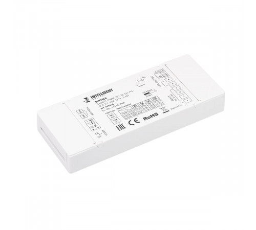 Диммер Arlight SMART-PWM-102-72-SH-PS-SUF (12-48V, 2x7A, 2.4G) (IARL, IP20 Пластик) 050444