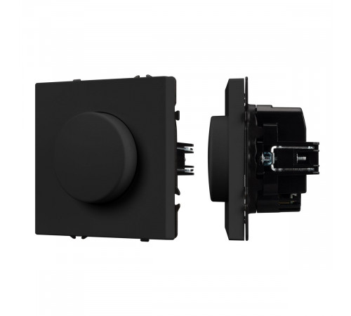 Светорегулятор задний фронт TRIAC черный оникс софт-тач Arlight SWT-DLR-SFPL-BK (250V, 300W) (Черный оникс) 054325(2)