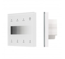 Сенсорная панель Arlight SMART-DALI-301-11-4G-3SC-DT6 Белая (230V, встраиваемая, 2.4G) (IARL, IP20 Пластик) 060790