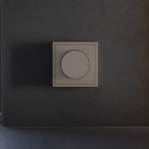 Накладка для светорегулятора поворотно-нажимного Voltum S70 (капучино) VLS002014