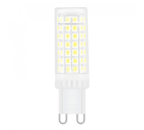 Лампа светодиодная диммируемая Gauss G9 5,5W 6500K прозрачная 107309355-D